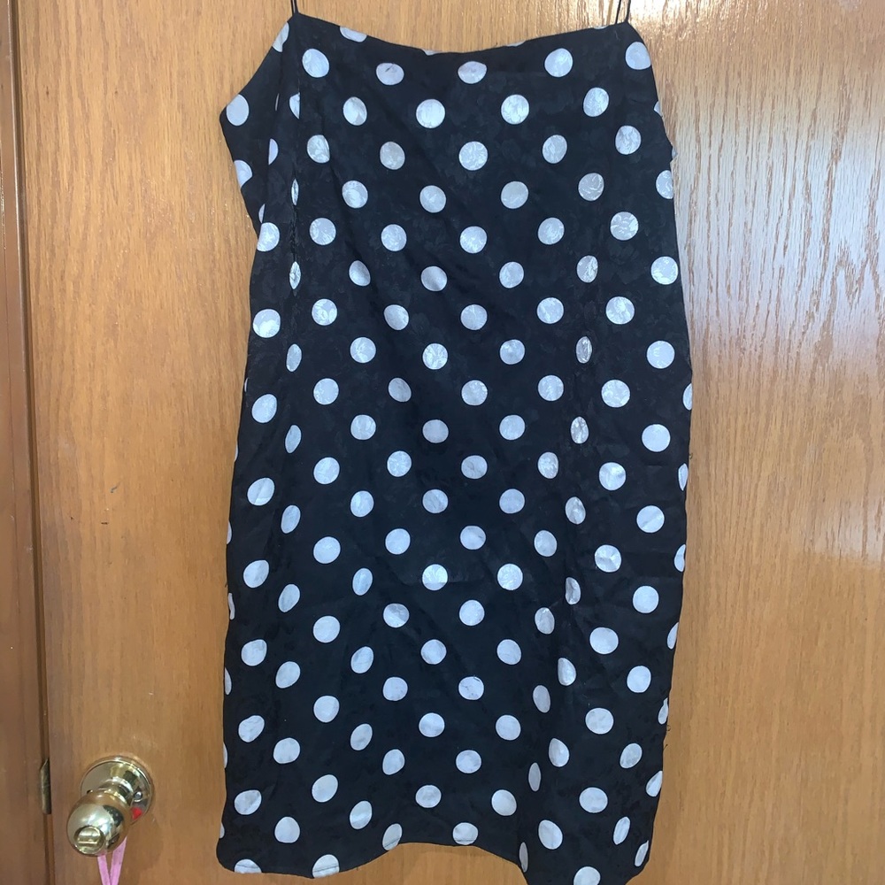 polkadot topshop mini dress